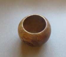 Spalted pot won a turning of the month for Paul Hunt